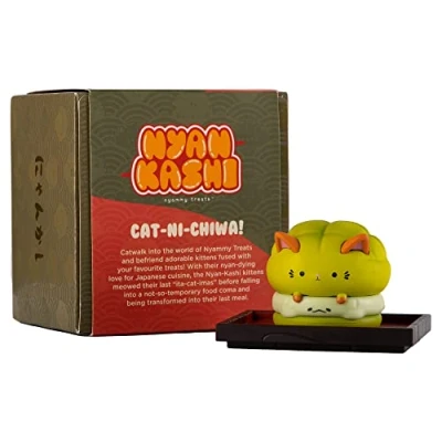 Image of Mighty Jaxx Nyan Kashi by Nyammy Treats Blind Box Toy Collectible Figurines One Pack Contains Random Figure