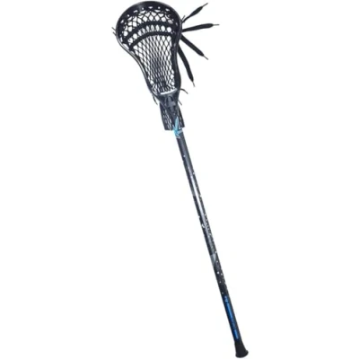 Image of CAKLOR Lacrosse Complete Attack/Midfield Stick with Shaft &amp; Head Mens 1 Stick,Black