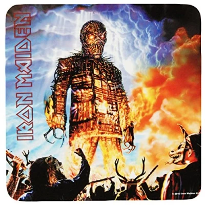 Image of Iron Maiden Coaster Wicker Man Official 9.5cm x Single One Size