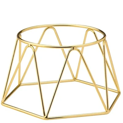 Image of Gold Plate Riser 16.5cm x 13cm