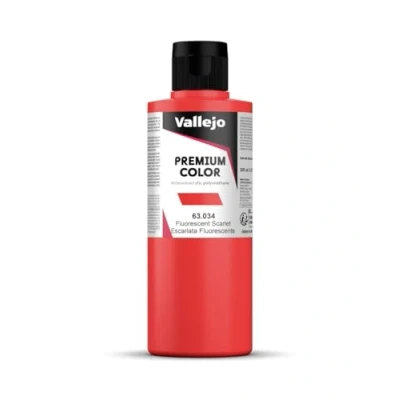 Image of Vallejo VAL63034 Model Paint, Red, 200 ml