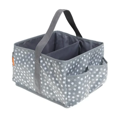 Image of Dreambaby Nappy Caddy Organiser, Portable Baby Bag for Storage with Dividers Wipes and Bottles