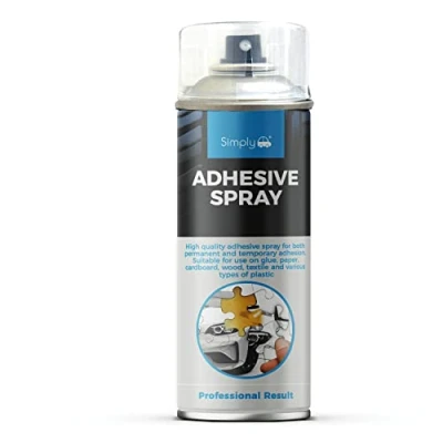 Image of Simply SP 027 Adhesive Spray suitable for paper, wood, textile and plastic, 400 ml