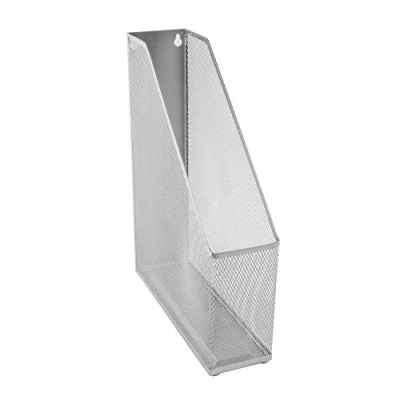 Image of OSCO Mesh Magazine Rack Silver,24.9 x 7.3 31 cm
