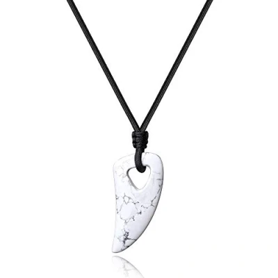 Image of COAI Wolf Necklace Golden Obsidian Stone for Men Women