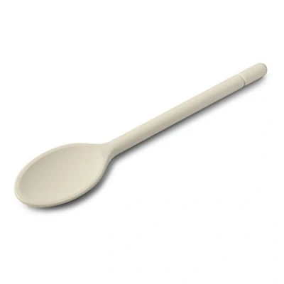 Image of Zeal Silicone Non Stick Cooking Spoon (30cm) Cream, 30 cm