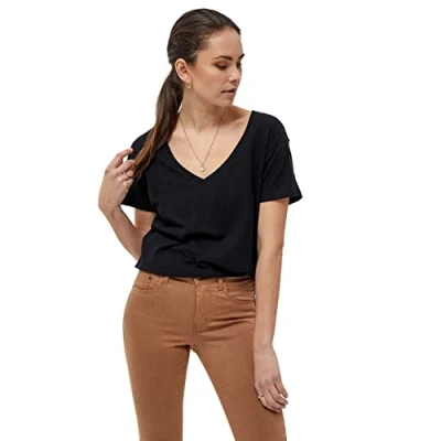 Image of Desires Dannon Tee, Black T Shirts For Women Uk, Spring shirt, Size XS