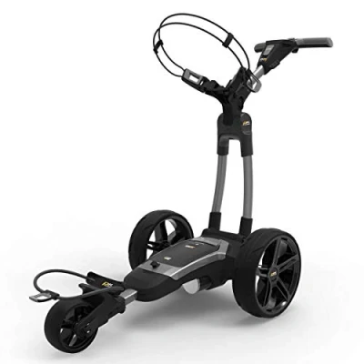 Image of PowaKaddy Unisex FX5 18 Hole Lithium Golf Trolley Gun Metal One Size