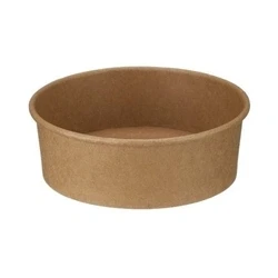 Image of Round Kraft Bowl PE Lined 500ml (Pack of 300) D48000