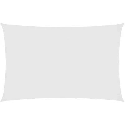 Image of vidaXL Sunshade Sail Oxford Fabric Rectangular 6x8 m White