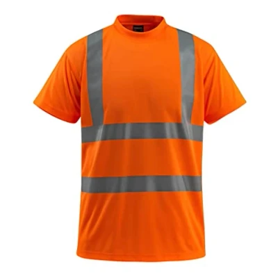 Image of Mascot 50592 972 14 Townsville Safe Light Classic Fit Class 2 T Shirt, Size 3XL, Hi Vis Orange