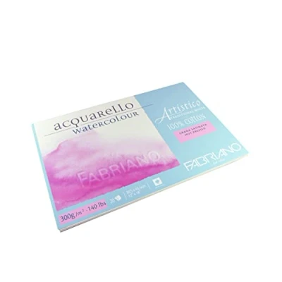Image of Fabriano Watercolour Paper ATW BL 4CO 30.5 x 45.5 cm White