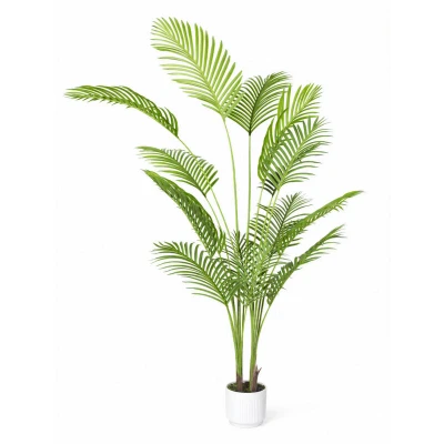 Image of Levede Artificial Palm Tree Fake Plant Home Office Decor Realistic Faux