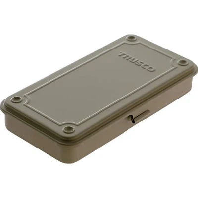 Image of TRUSCO T 19LS Trunk Tool Box, 80.9 x 4.9 1.3 inches (203 109 35 mm), Light Sand