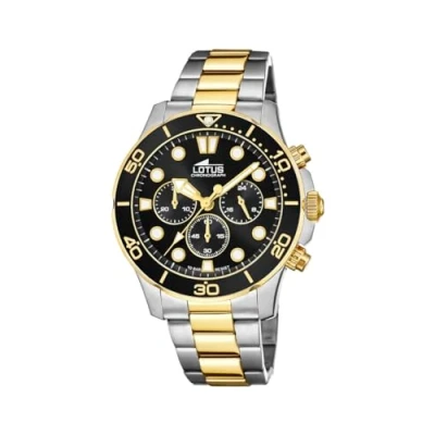 Image of Lotus Men Analogue Quartz Watch with Stainless Steel Strap 18757/2