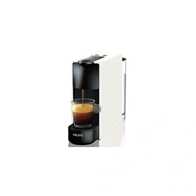 Image of Nespresso YY2912FD Blanche Krups Essenza Mini Pure White Coffee Maker, NC, 1200 W