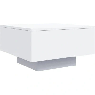 Image of vidaXL Coffee Table White 55x55x31 cm Engineered Wood