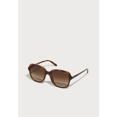 Image of Vogue Eyewear Sunglasses, Women&#039;s, Size: 53, Dark havana