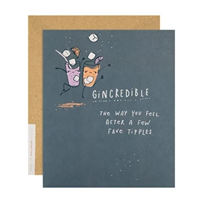 Image of Hallmark Birthday Card Funny Studio Gin Design