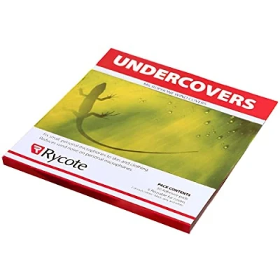 Image of Rycote 065102 Undercover for Lavalier Microphone Grey (Pack of 30)