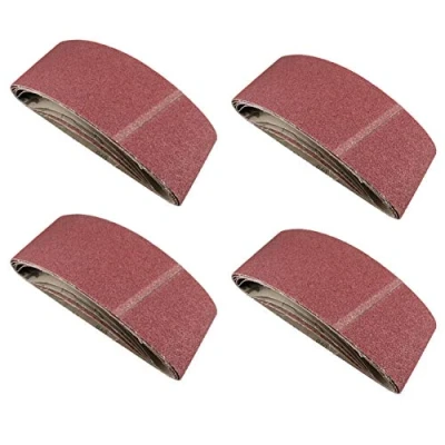 Image of Belt Power Finger File Sander Abrasive Sanding Belts 610mm x 100mm 40 Grit 20 PK