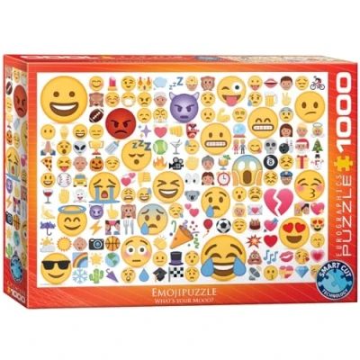 Image of Eurographics 6000 0816 EmojiPuzzle What&#039;s your Mood Puzzle, various, 48 x 68 cm