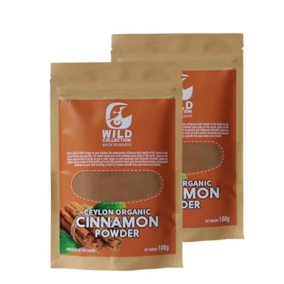Image of Wild Collection Ceylon Cinnamon Sticks, Powder Product of Sri Lanka (200g, Powder)