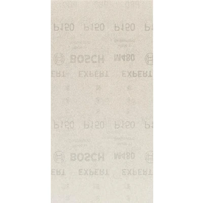 Image of Bosch Professional 10x Expert M480 Sanding Net (for Hardwood, Paint on wood, 115x230 mm, Grit 150, Accessories Orbital Sander)