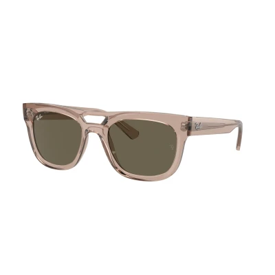 Image of Ray Ban PHIL Unisex Sunglasses, Size: 54, Transparent light brown