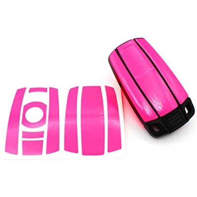 Image of Sticker for the Car Key Precisely fitting Film Cover Self adhesive Automotive Vehicle Accessories