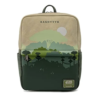 Image of Loungefly Star Wars Lands Kashyyyk Square Womens Double Strap Shoulder Bag Purse