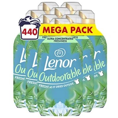 Image of Lenor Outdoorable Fabric Conditioner 440 Washes, 770ML, Northern Solstice Ultra Concentrated Freshness