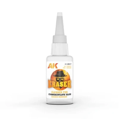 Image of AK Interactive AK12017 Eraser Cleaner for Cyanoacrylate Glue Excess Remover