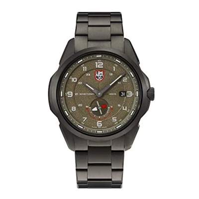 Image of Luminox Atacama Adventurer Field XL.1768 Mens Watch 42mm Automatic in Braun Date Function 200m Water Resistant Sapphire Glass