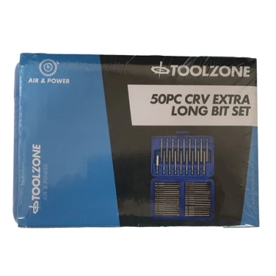 Image of Toolzone 50 Piece Extra Long Security Bit Set