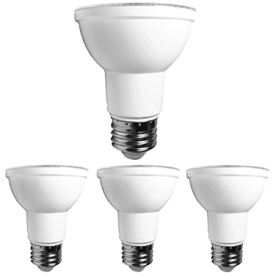 Image of 4 Pack PAR20 LED Bulb,7W (50W Equivalent),5000K (Daylight White) Flood Light Bulb,40 Beam Angle,E27 Base, 550LUMENS