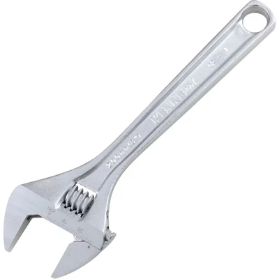 Image of Kennedy 200mm/8&quot; Chromed Finish Adjustable Wrench