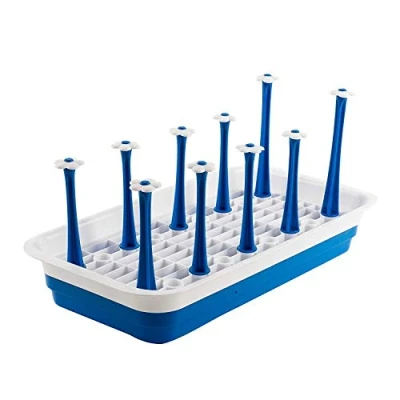Image of Chiloskit Baby Bottle Drying Rack Countertop Dish Drainer Kitchen Storage Beer