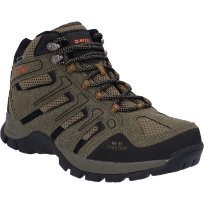 Image of Hi Tec Men&#039;s Torca Mid Boots, Taupe, 7 UK