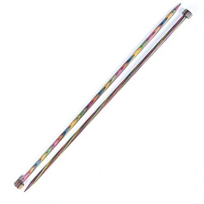 Image of KnitPro KP20220 35 cm x 5.5 mm Symfonie Single Pointed Needles, Multi Color