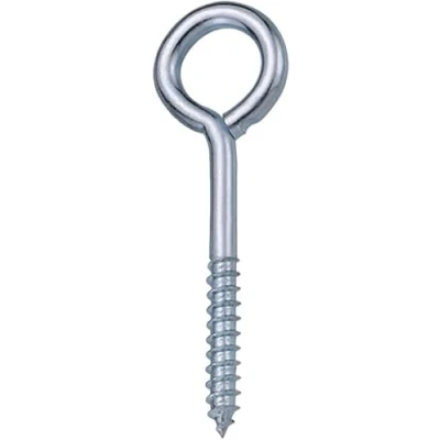 Image of fiXte® Screw in Vine Eye, 50 mm (2 inch) Zinc Plated (Pack of 48)