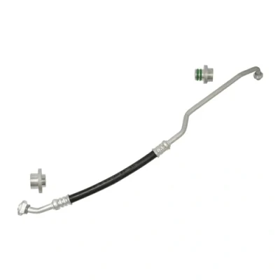 Image of 6457YL air conditioning Pipe VEMO V42 20 0006 from compressor to condenser Original Quality