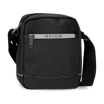 Image of MOVOM, Black/White, 16x31x5.5 cms, Cross shoulder bag