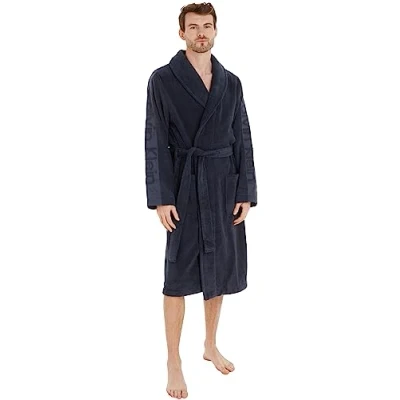 Image of Calvin Klein Underwear ROBE Dressing gown, Men&#039;s, Size: S/M, Blue