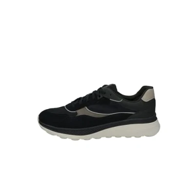 Image of Geox Men&#039;s U SPHERICA ACTIF X1 Sneaker, Navy, 9 UK