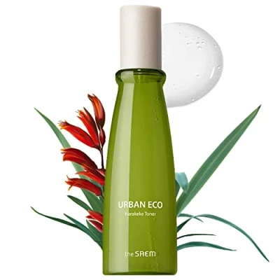 Image of THESAEM Urban Eco Harakeke Toner 150ml 90% Extract, Firming Gel Type Fresh Moisturizing Facial Toner, Skin Soothing &amp; Purifying