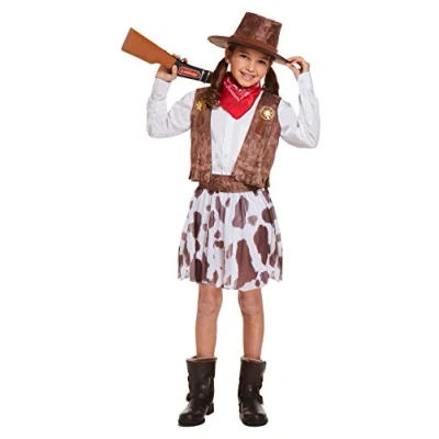 Image of HENBRANDT Cowgirl Fancy Dress Costume age 10 12