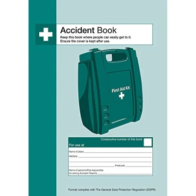 Image of Safety First Aid Group Accident Book A5