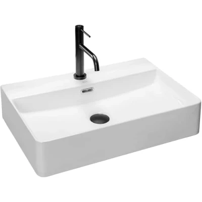 Image of REA U0677 Bathroom Sink Made of Ceramic Gina 60 Snow White U0677,