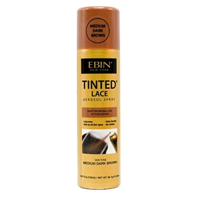 Image of EBIN NEW YORK Tinted Lace Spray 5.07oz (Medium Dark Brown)